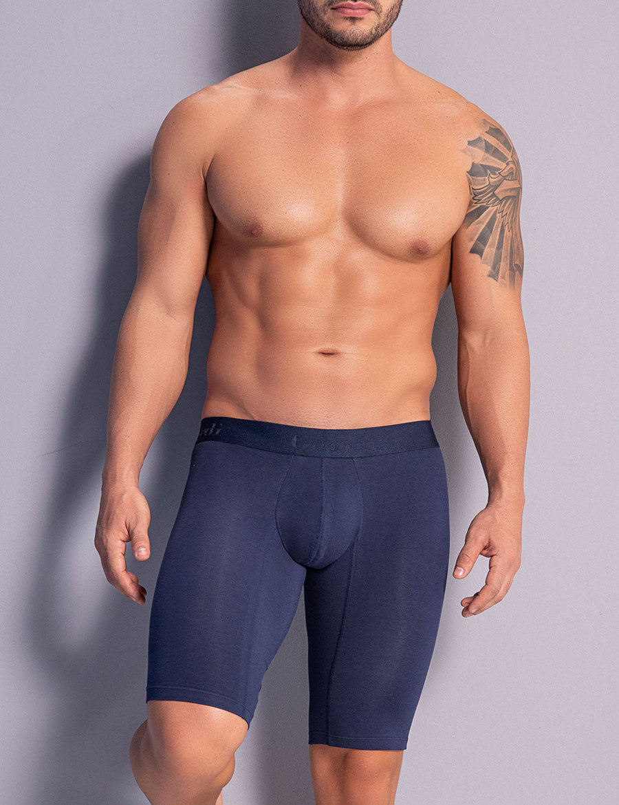 Extra-long boxer briefs made of luxury combed cotton (2964)